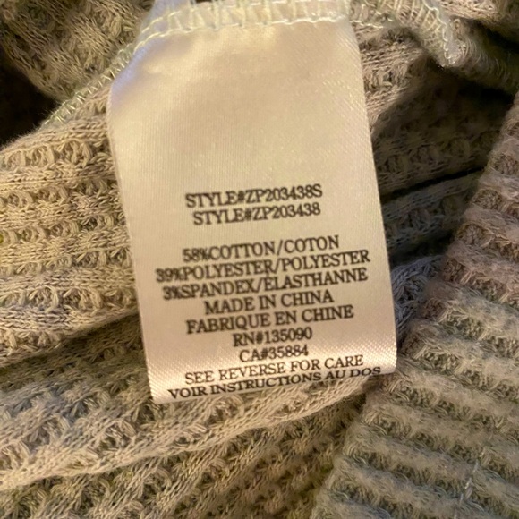 Z Supply Camo Waffle Knit Sweat Set 🩶🤍🤎🩵 - Picture 15 of 16